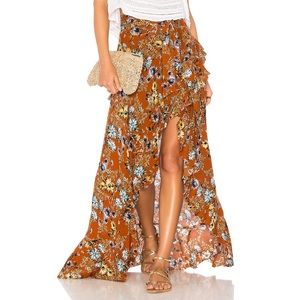 Blue Life Aura Wrap Skirt, Summer Nights, Size XS